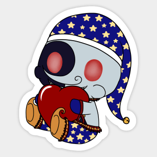 baby fnaf security breach moondrop Sticker